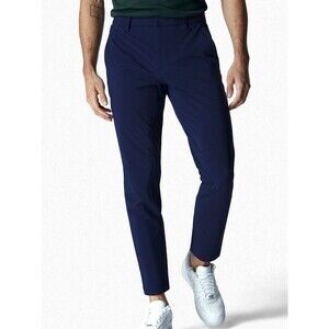 NWT Fabletics Navy Blue The Only Pant Classic Fit Men Size 30x32 (31x30 Actual)